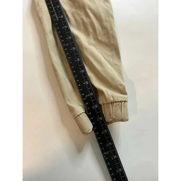 Southpole Pants Men Large Joggers Flex The Movement Beige Chino Stretch Elastic - Picture 8 of 8